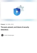 The Past, Present, and Future of Security Detections